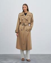 vatkalı koton trençkot camel 4